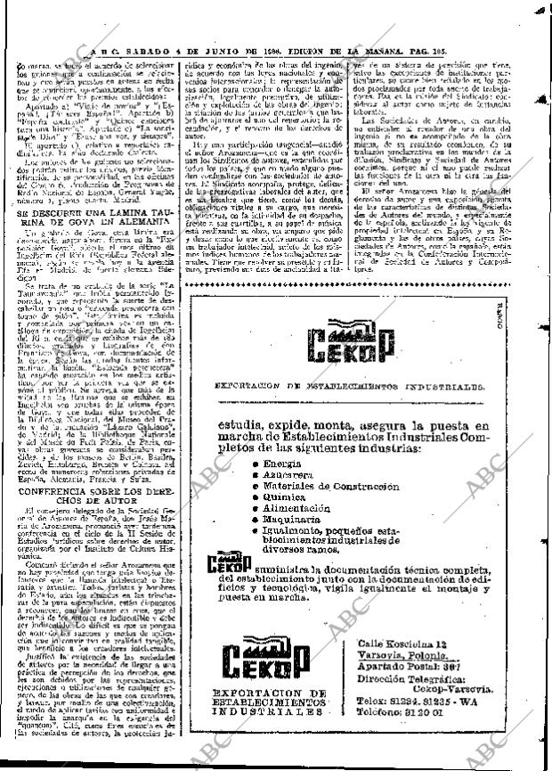 ABC MADRID 04-06-1966 página 105