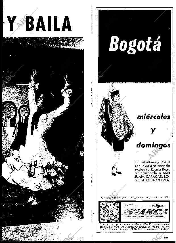 BLANCO Y NEGRO MADRID 04-06-1966 página 101