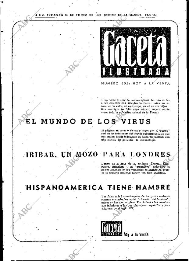 ABC MADRID 10-06-1966 página 104