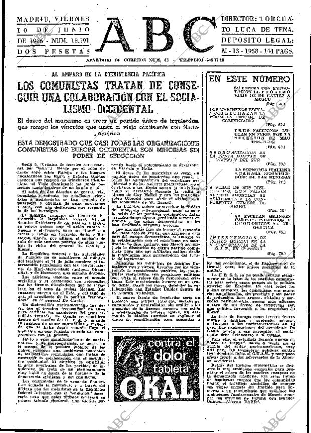 ABC MADRID 10-06-1966 página 63