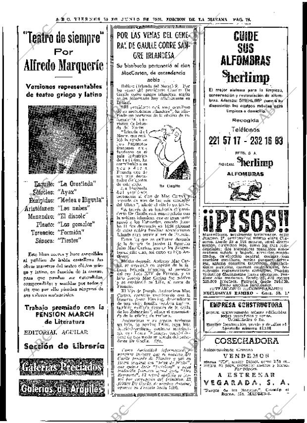 ABC MADRID 10-06-1966 página 74