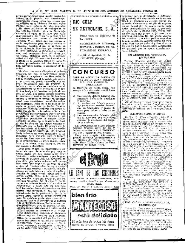 ABC SEVILLA 14-06-1966 página 36