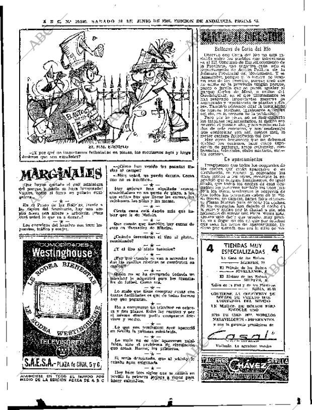 ABC SEVILLA 18-06-1966 página 53