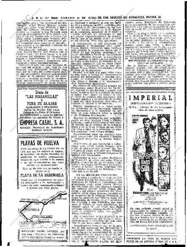 ABC SEVILLA 18-06-1966 página 56