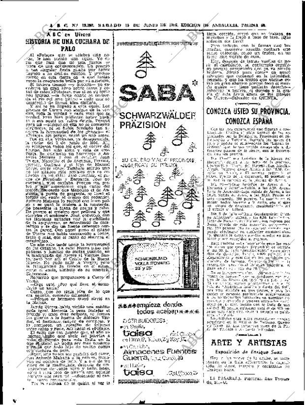 ABC SEVILLA 18-06-1966 página 58