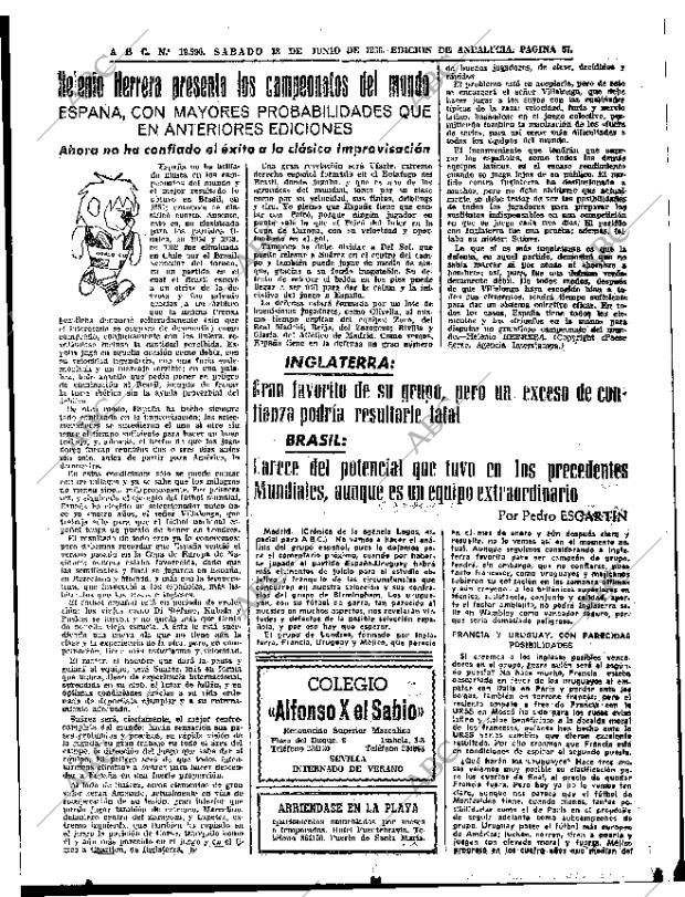ABC SEVILLA 18-06-1966 página 65