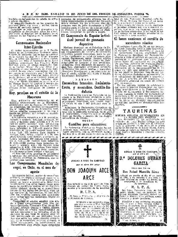 ABC SEVILLA 18-06-1966 página 68