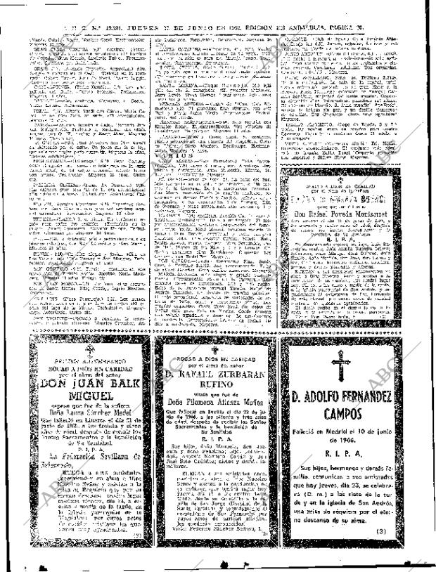 ABC SEVILLA 23-06-1966 página 70