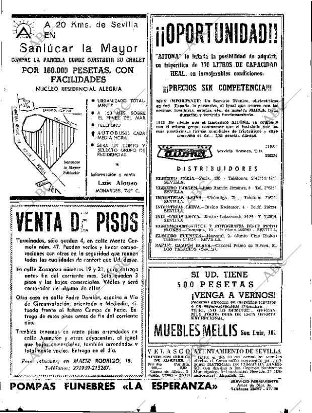 ABC SEVILLA 23-06-1966 página 77