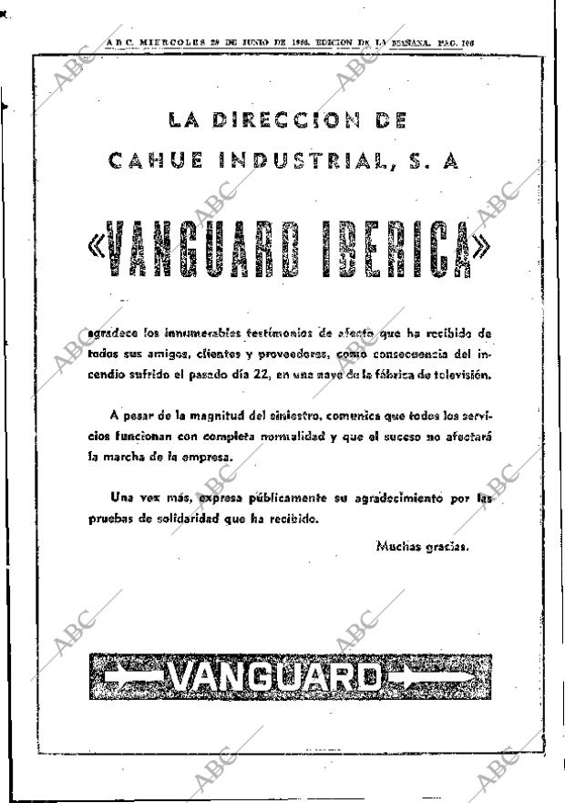ABC MADRID 29-06-1966 página 106