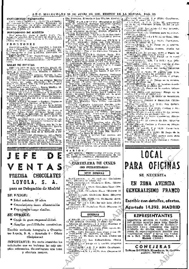 ABC MADRID 29-06-1966 página 117