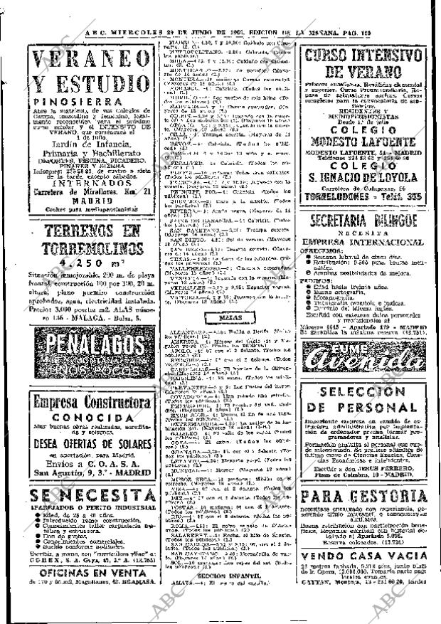 ABC MADRID 29-06-1966 página 120