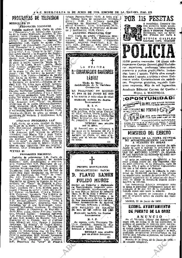 ABC MADRID 29-06-1966 página 121