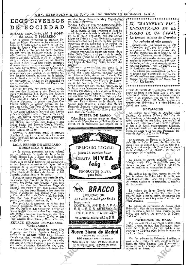 ABC MADRID 29-06-1966 página 97