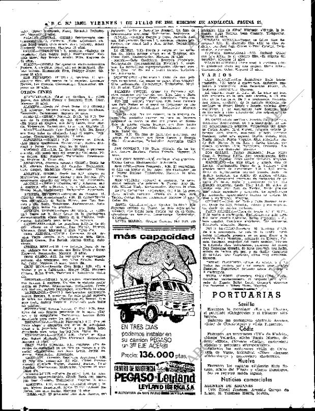 ABC SEVILLA 01-07-1966 página 44