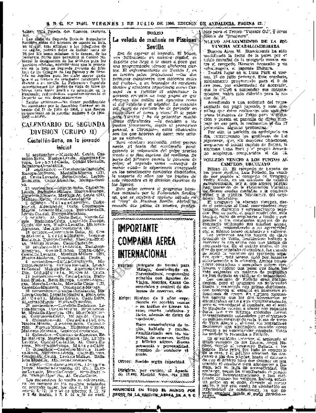 ABC SEVILLA 01-07-1966 página 47