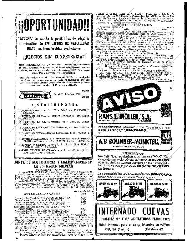 ABC SEVILLA 01-07-1966 página 54