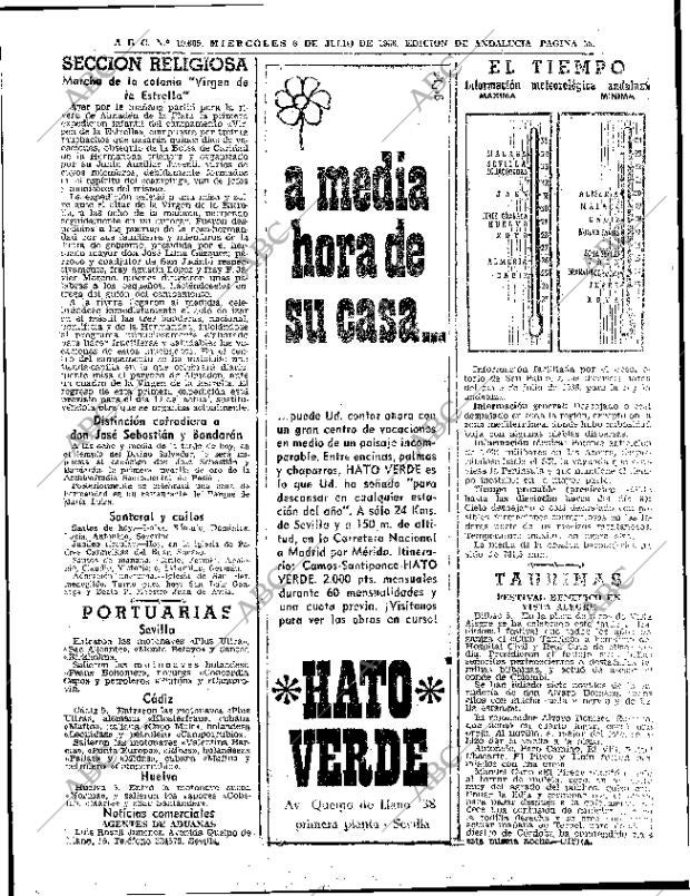 ABC SEVILLA 06-07-1966 página 54
