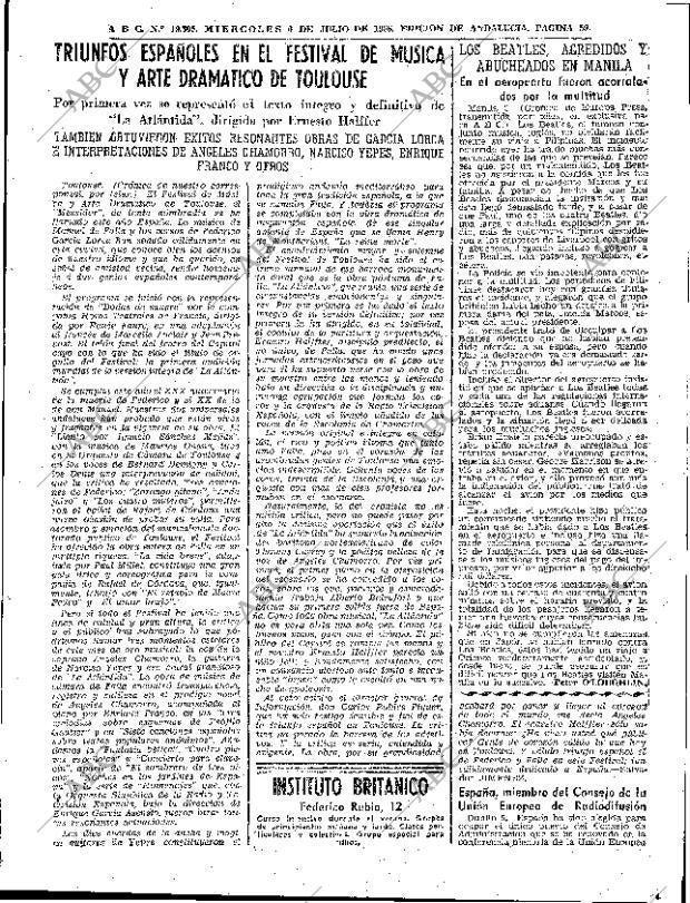 ABC SEVILLA 06-07-1966 página 55