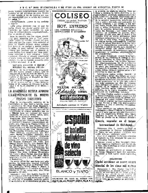 ABC SEVILLA 06-07-1966 página 60