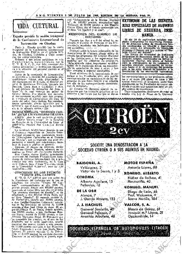 ABC MADRID 08-07-1966 página 77