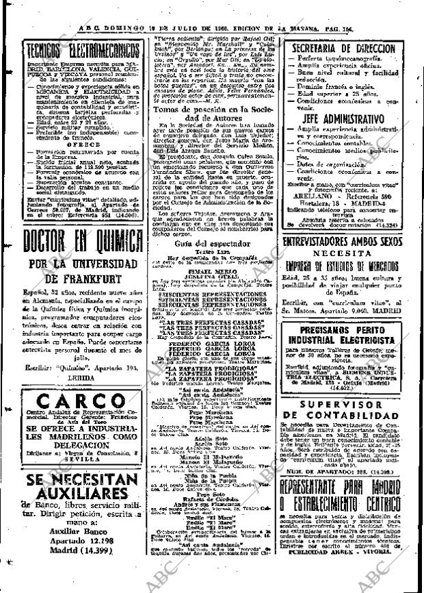 ABC MADRID 10-07-1966 página 106