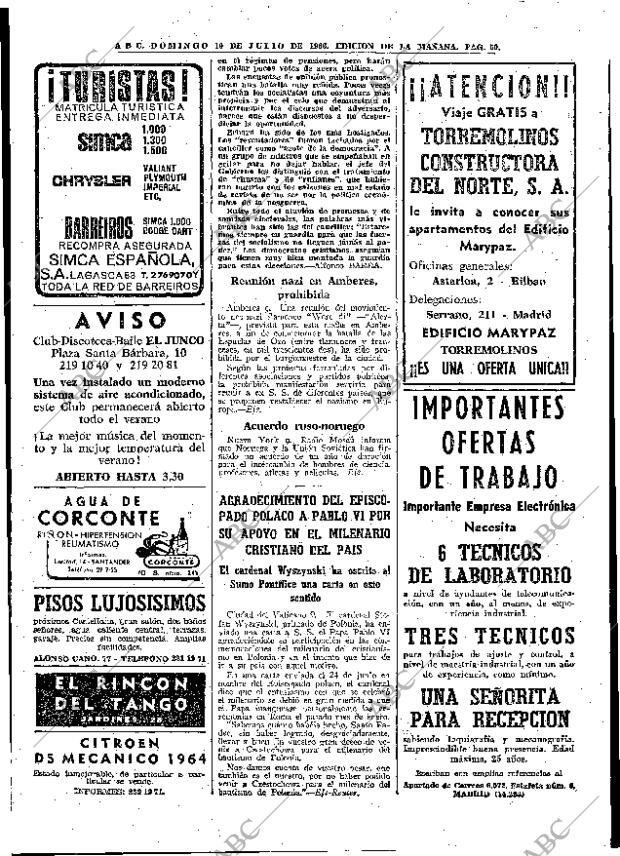 ABC MADRID 10-07-1966 página 50