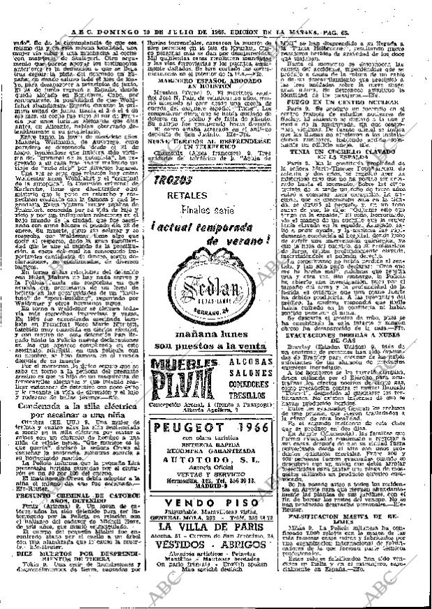 ABC MADRID 10-07-1966 página 66