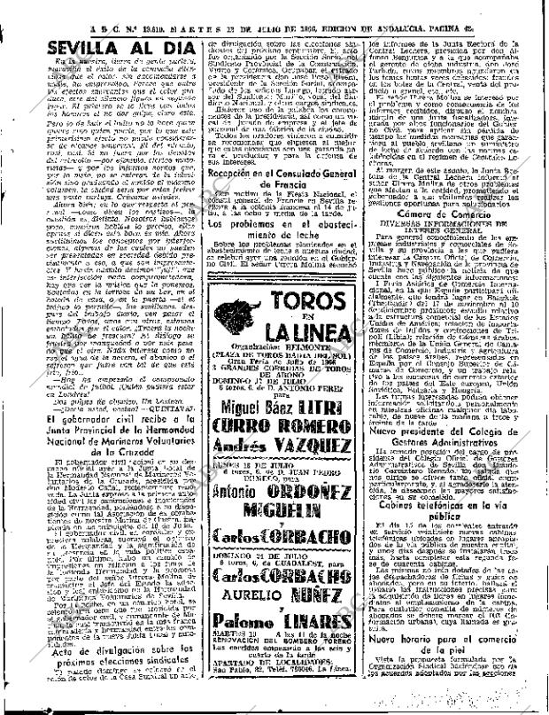 ABC SEVILLA 12-07-1966 página 43