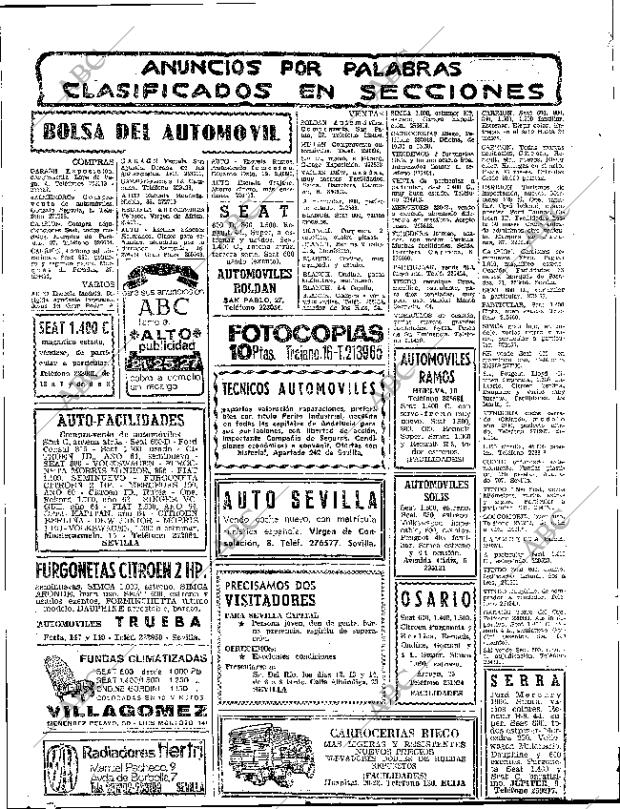 ABC SEVILLA 12-07-1966 página 52