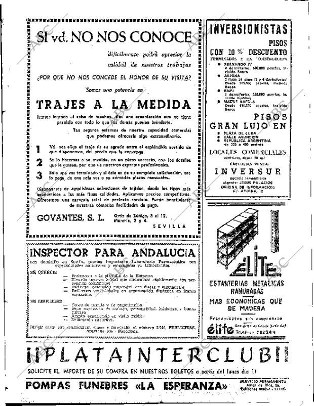 ABC SEVILLA 12-07-1966 página 55