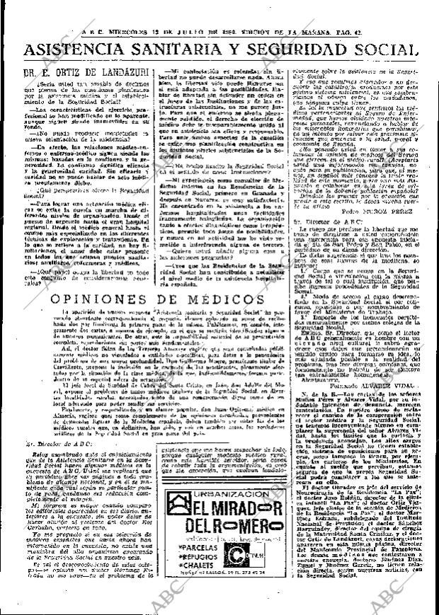 ABC MADRID 13-07-1966 página 42