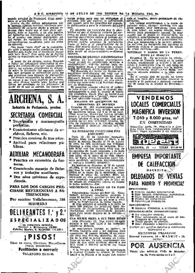 ABC MADRID 13-07-1966 página 48