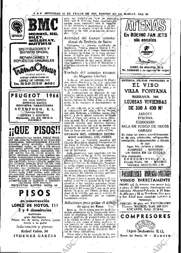 ABC MADRID 13-07-1966 página 50