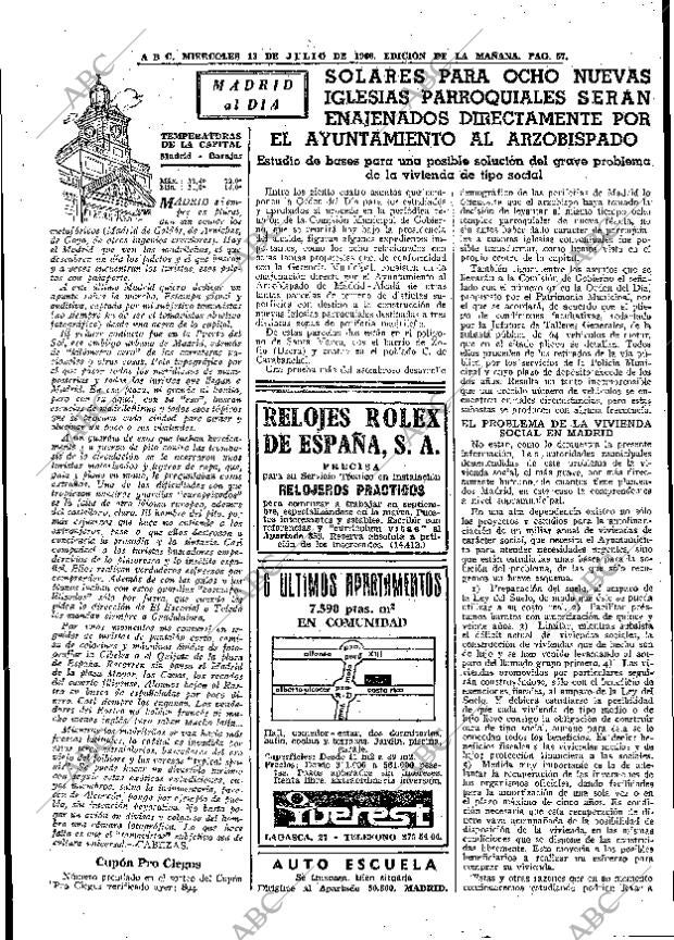 ABC MADRID 13-07-1966 página 57