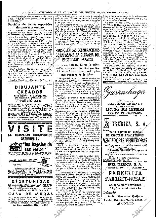 ABC MADRID 13-07-1966 página 58