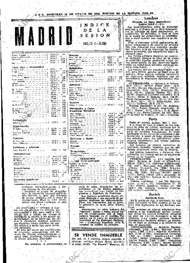 ABC MADRID 13-07-1966 página 69