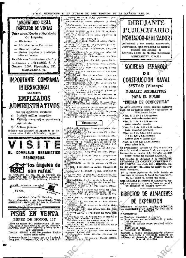 ABC MADRID 13-07-1966 página 90