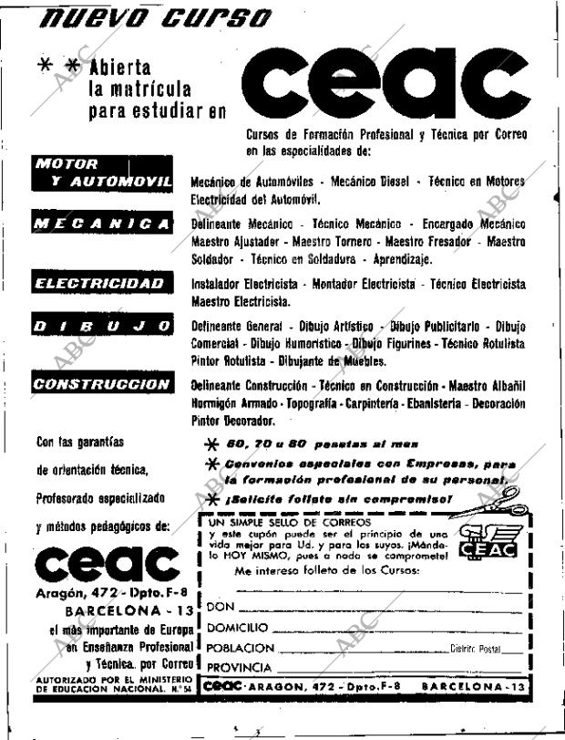 ABC SEVILLA 17-07-1966 página 44