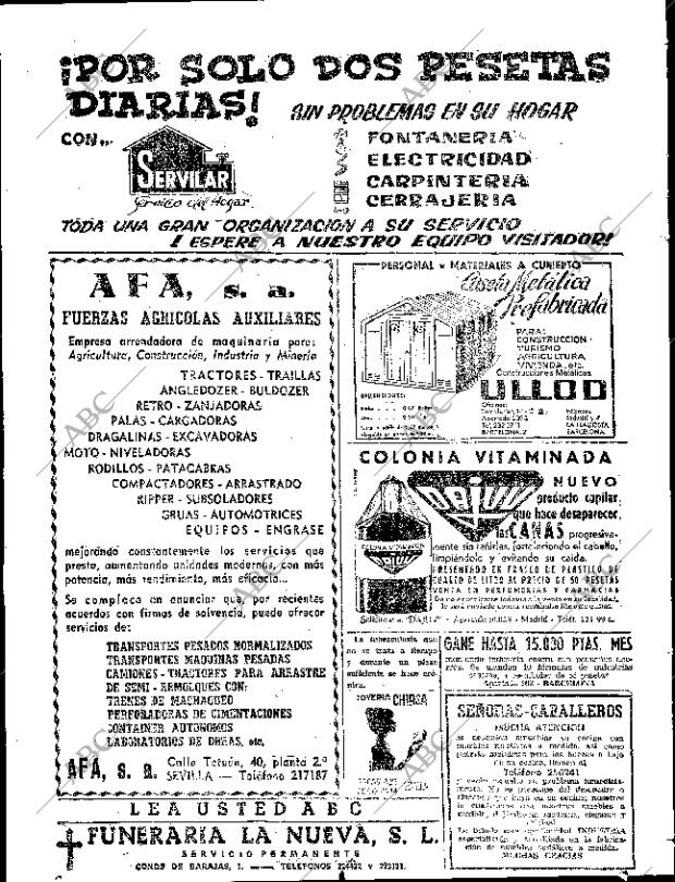 ABC SEVILLA 17-07-1966 página 88