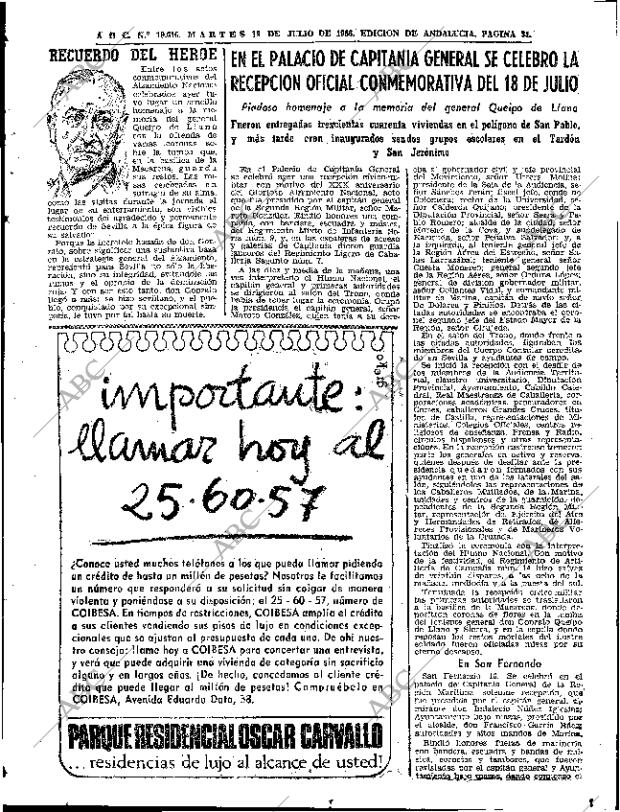 ABC SEVILLA 19-07-1966 página 35