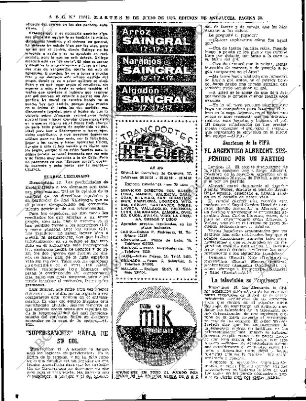 ABC SEVILLA 19-07-1966 página 50