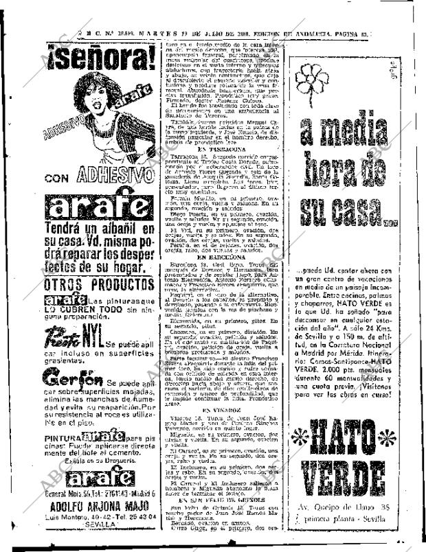 ABC SEVILLA 19-07-1966 página 63