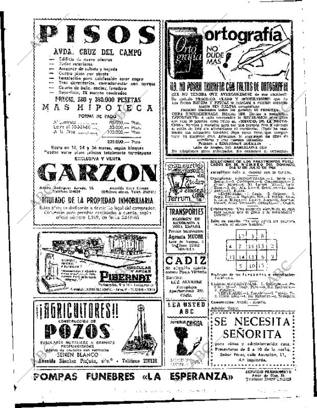 ABC SEVILLA 19-07-1966 página 73