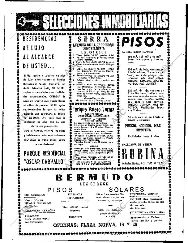 ABC SEVILLA 19-07-1966 página 74