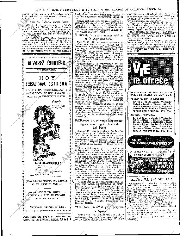 ABC SEVILLA 20-07-1966 página 34