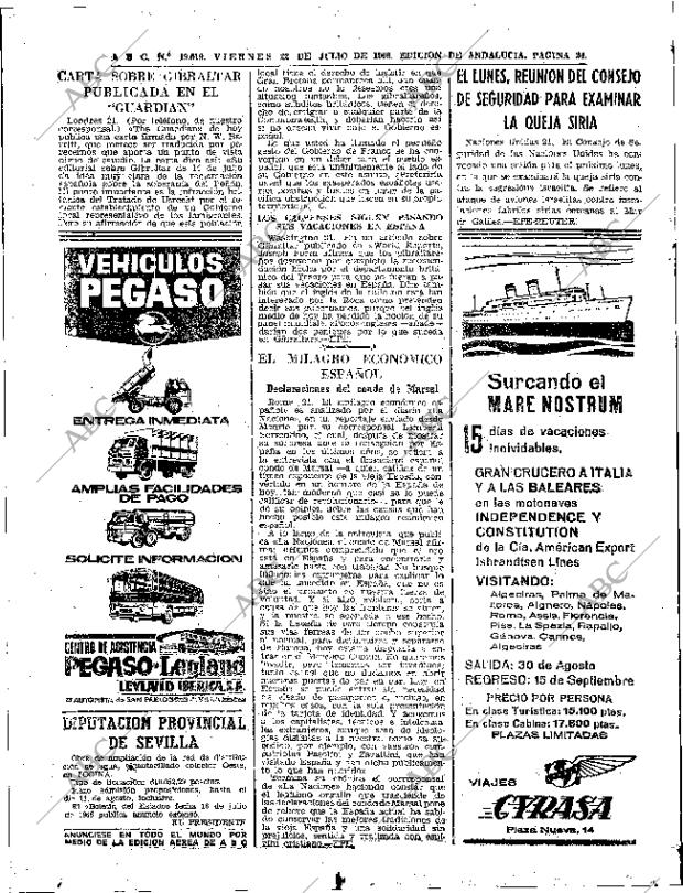 ABC SEVILLA 22-07-1966 página 24
