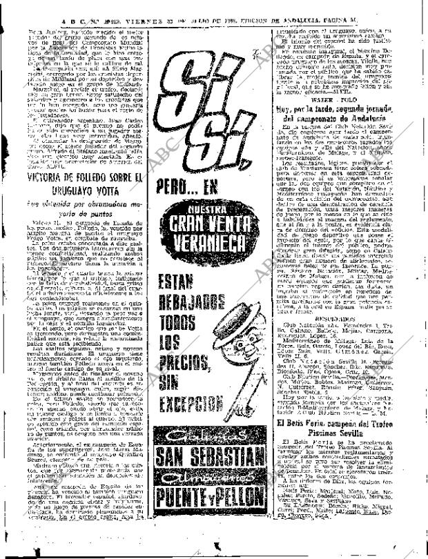 ABC SEVILLA 22-07-1966 página 31