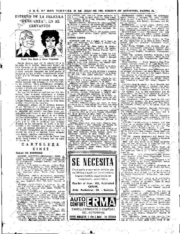 ABC SEVILLA 22-07-1966 página 43