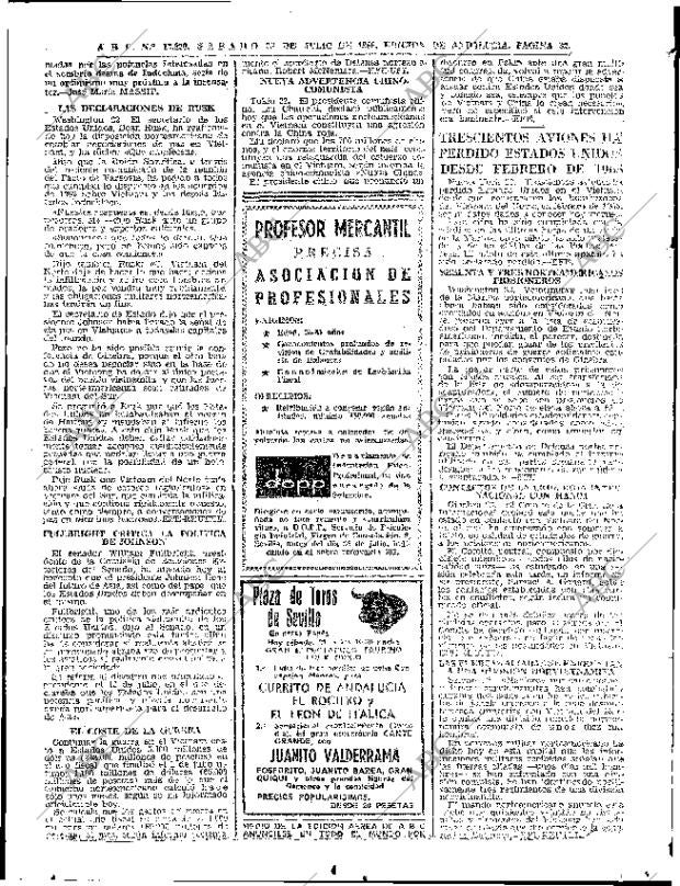 ABC SEVILLA 23-07-1966 página 32